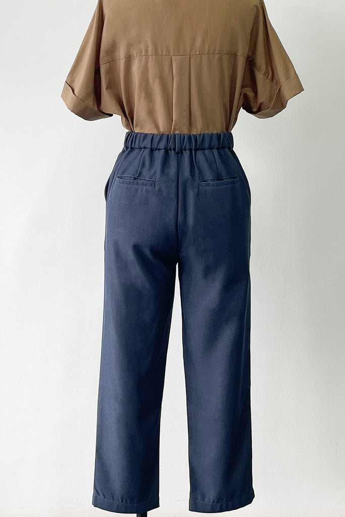 TAPERED PANTS IN BLUE